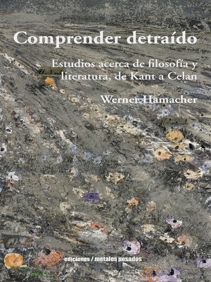 cover image of Comprender detraído